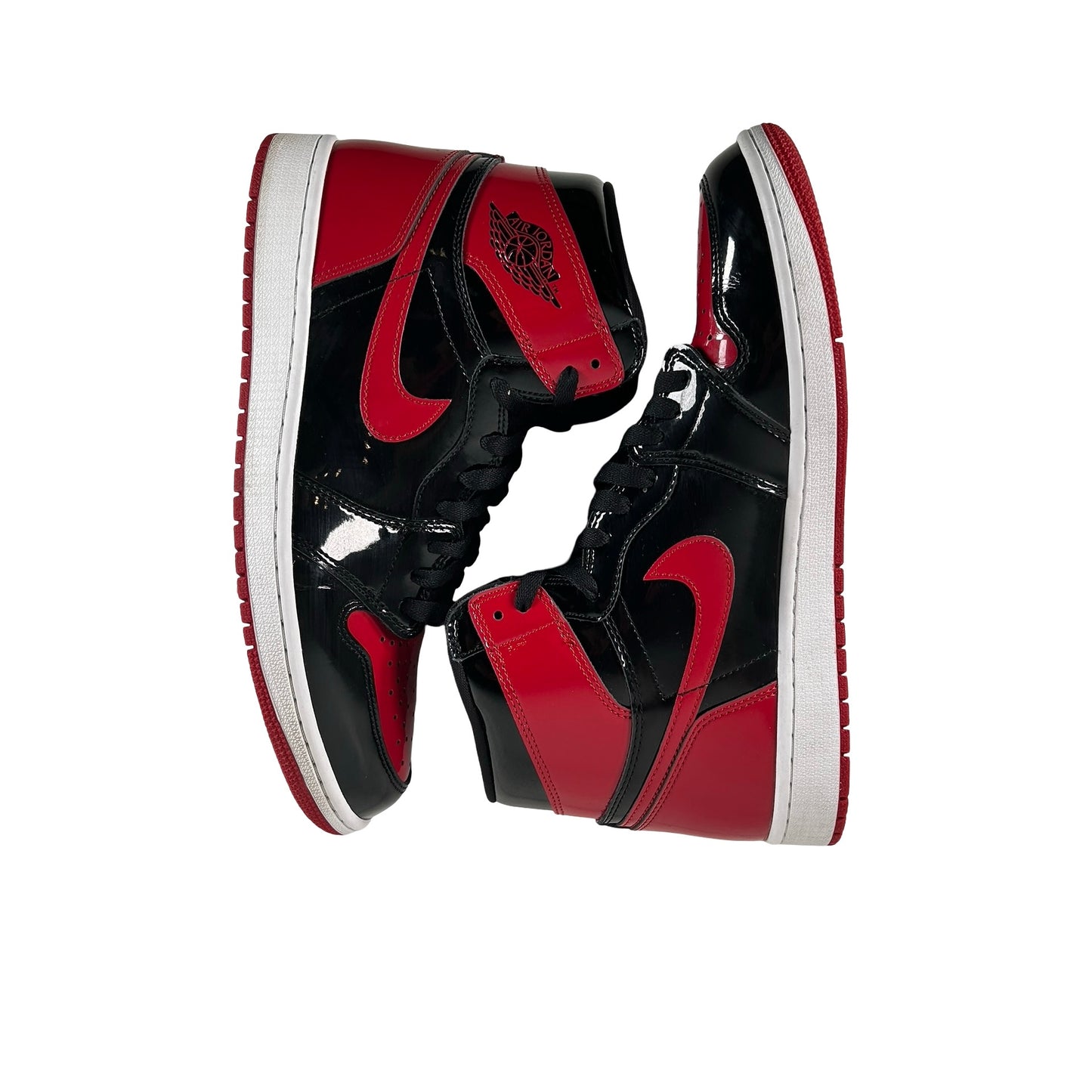 555088 063 Jordan 1 Retro High OG Patent Bred [USED] - 11 M (Used7)