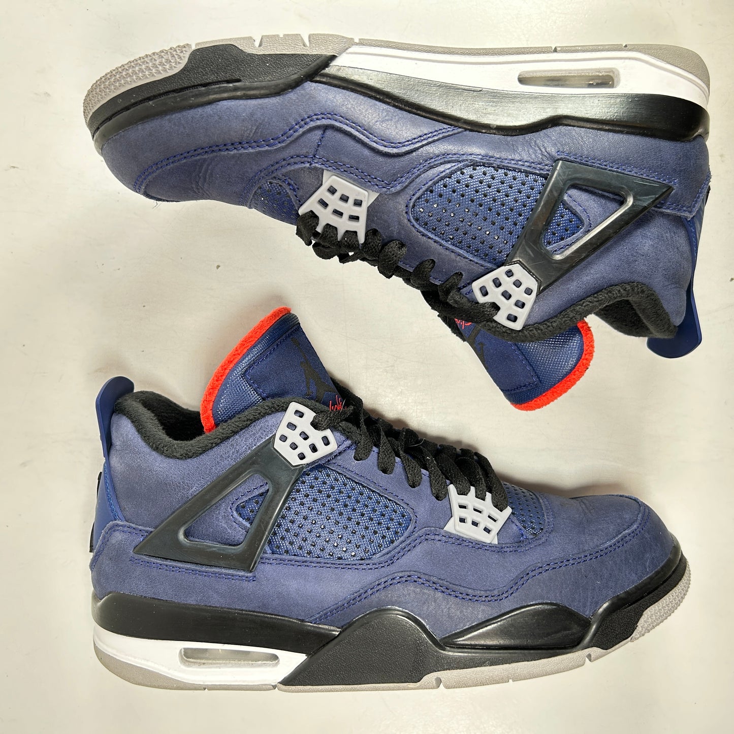 CQ9597 401 Jordan 4 Retro Winterized Loyal Blue [USED] - 7.5 M (Used)