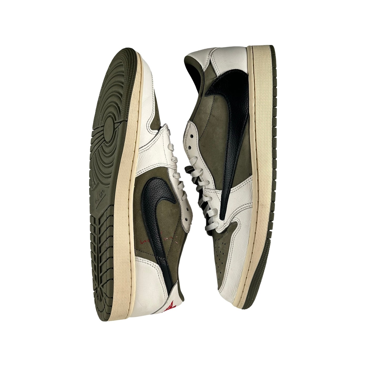 DM7866 200 Jordan 1 Retro Low OG SP Travis Scott Medium Olive [USED] - 12 M (Used4)