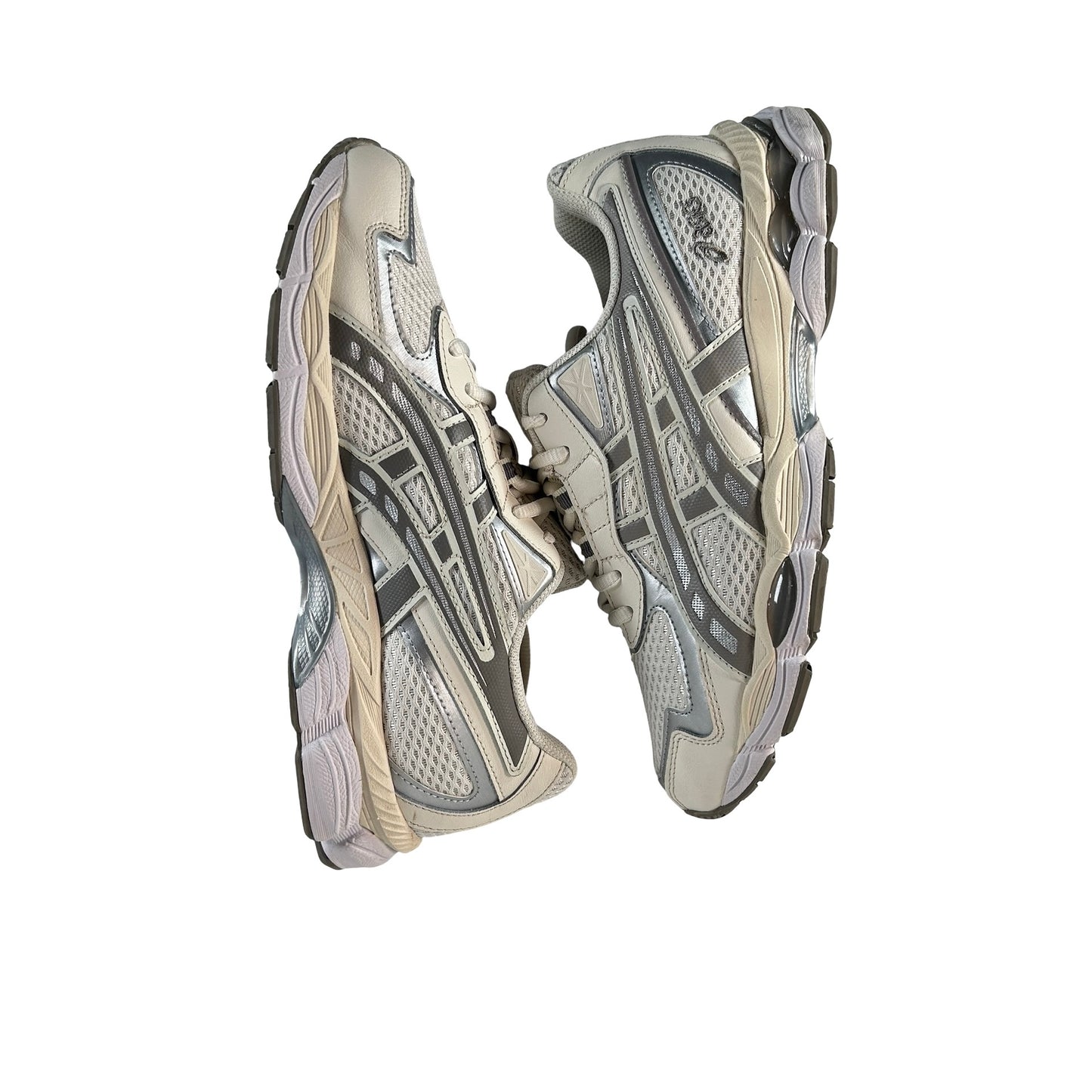 1203A542 250 ASICS Gel-NYC 2055 Cream Steel [USED] - 7 M (Used)