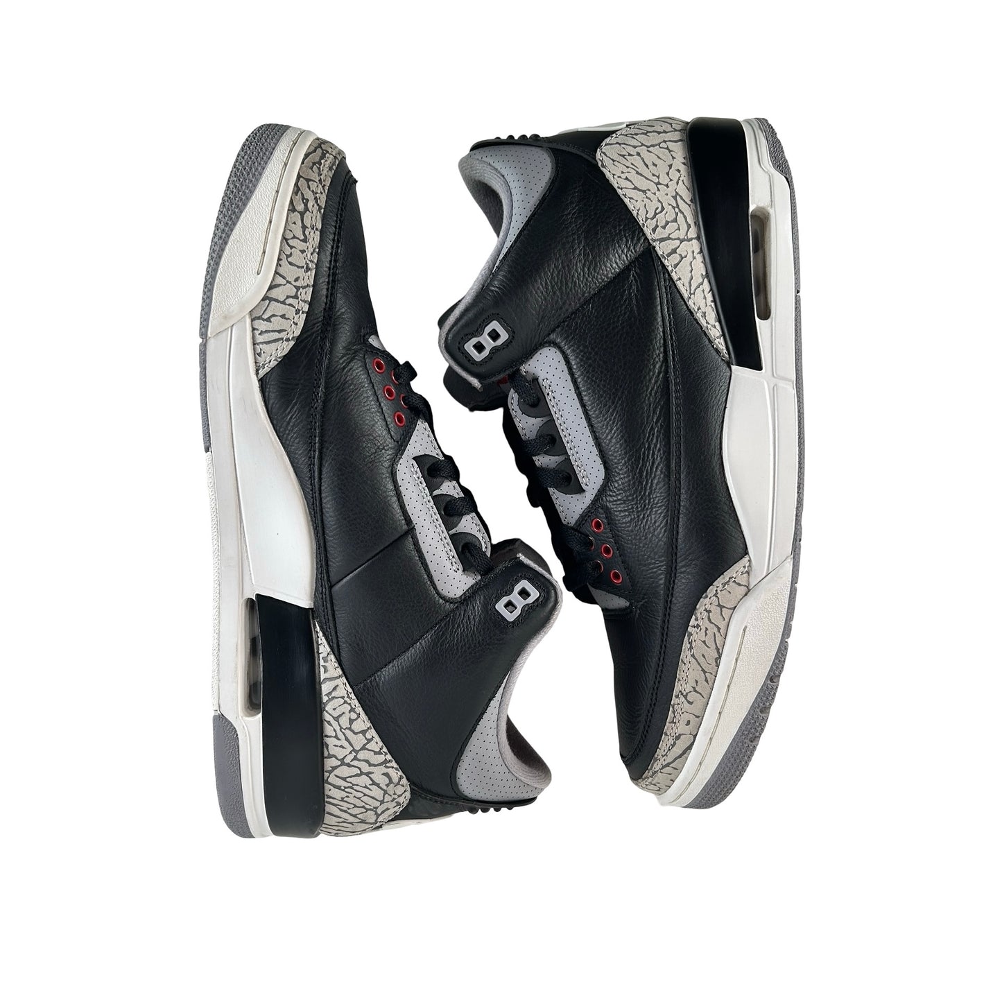 DN3707 010 Jordan 3 Retro Black Cement Reimagined (2024) [USED] - 12 M (Used) (No Box)