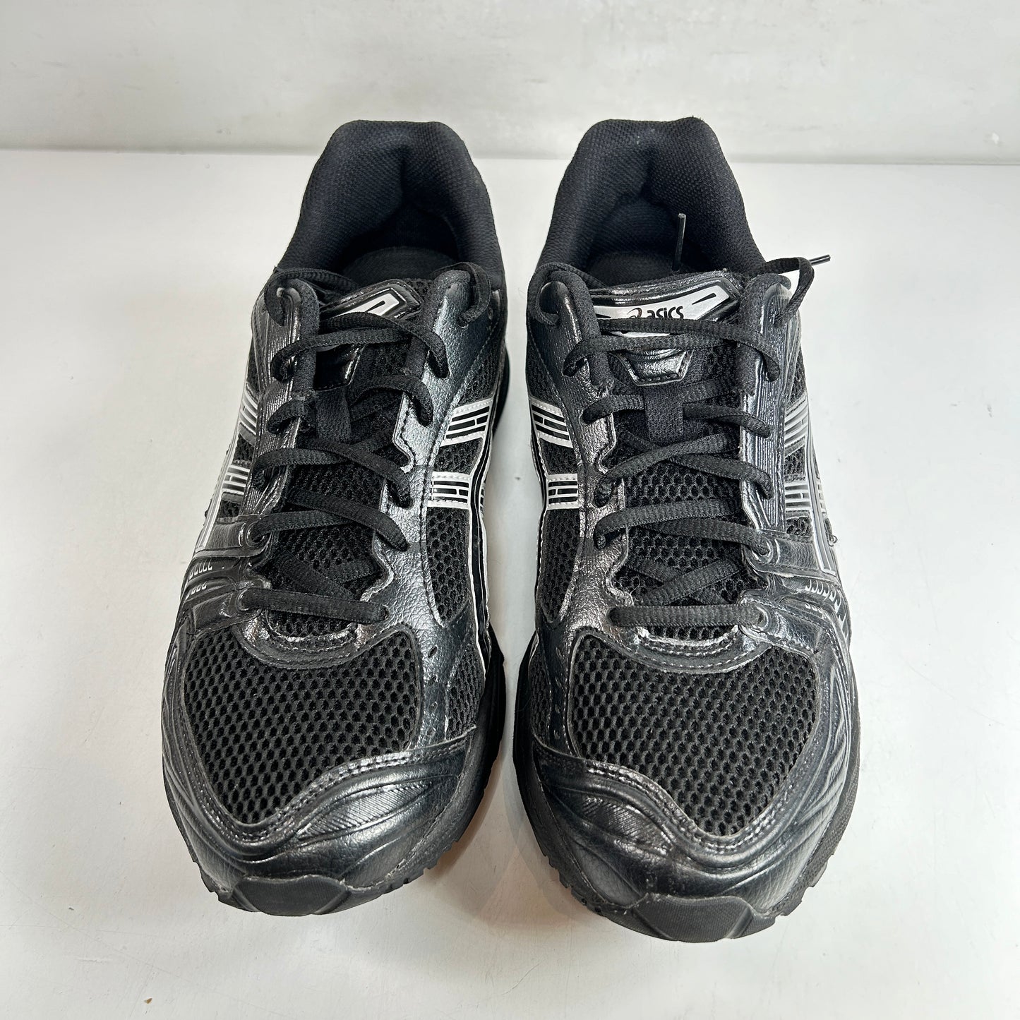 1201A019 006 ASICS Gel-Kayano 14 Black Pure Silver [USED] - 11 M (Used) (No Box)