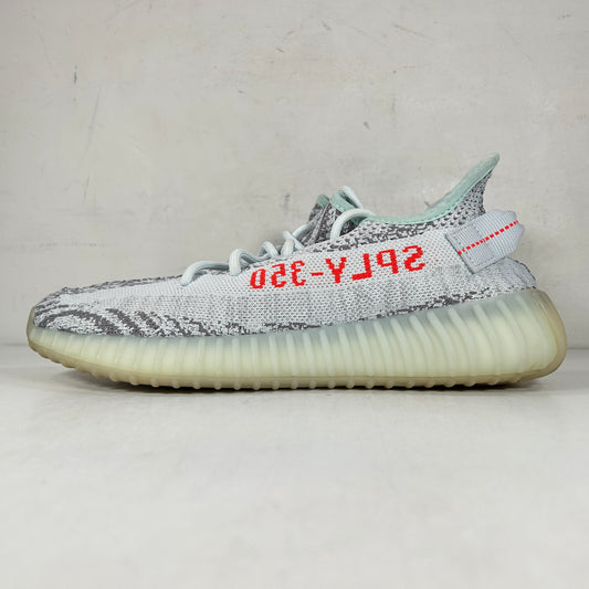 B37571 adidas Yeezy Boost 350 V2 Blue Tint (2017/2023) [USED] - 9 M (Used)