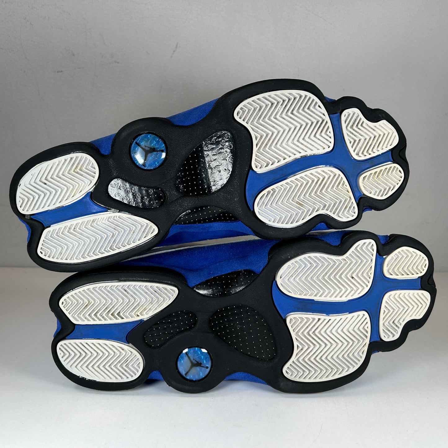414571 117 Jordan 13 Retro White Hyper Royal Black [USED] - 11 M (Used)
