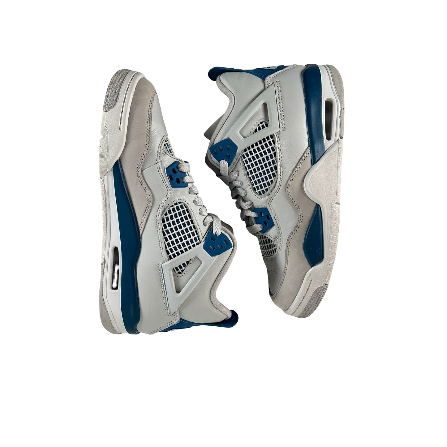 HF4281 141 Jordan 4 Retro Military Blue (2024) (GS) [USED] - 4.5 Y (Used) (No Box)