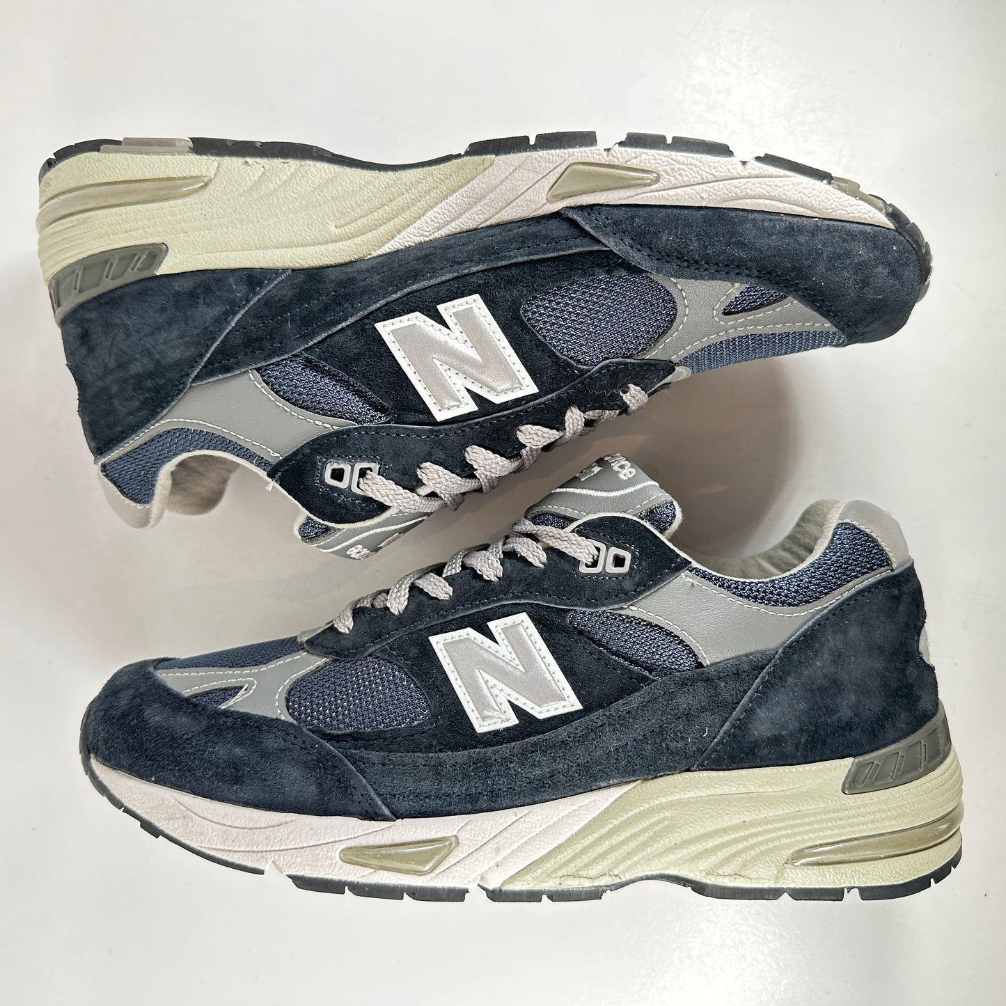 M991NV New Balance 991 Kith Navy [USED] - 8 M (Used) (No Box)
