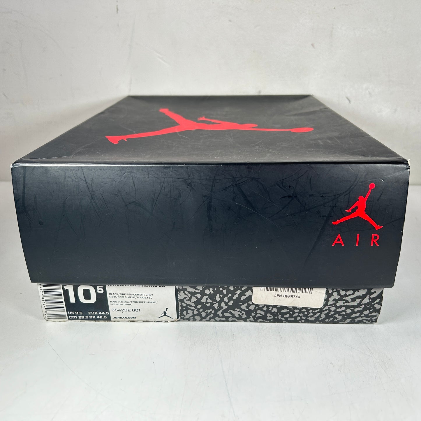 854262 001 Jordan 3 Retro Black Cement (2018) [USED] - 10.5 M (VNDS)