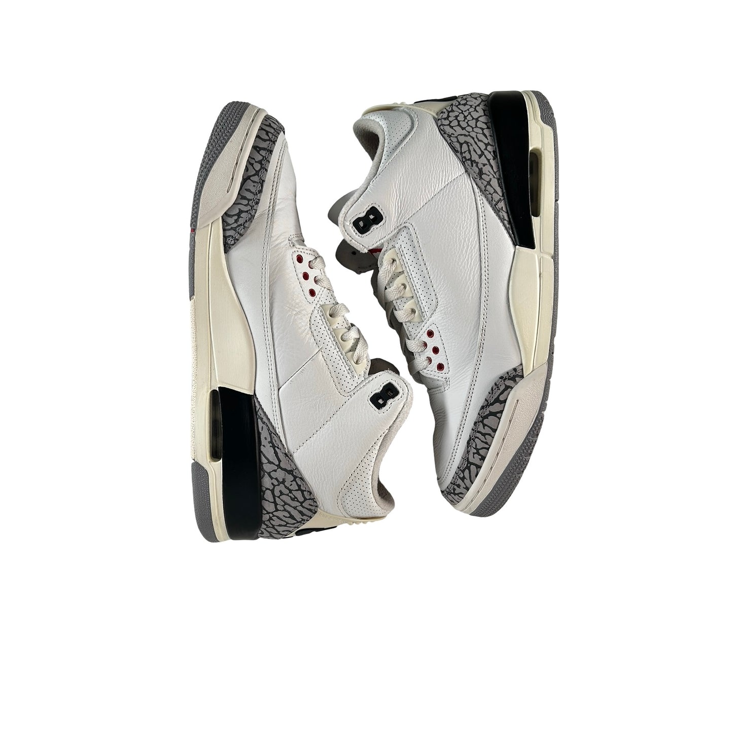 DN3707 100 Jordan 3 Retro White Cement Reimagined [USED] - 9.5 M (Used15)