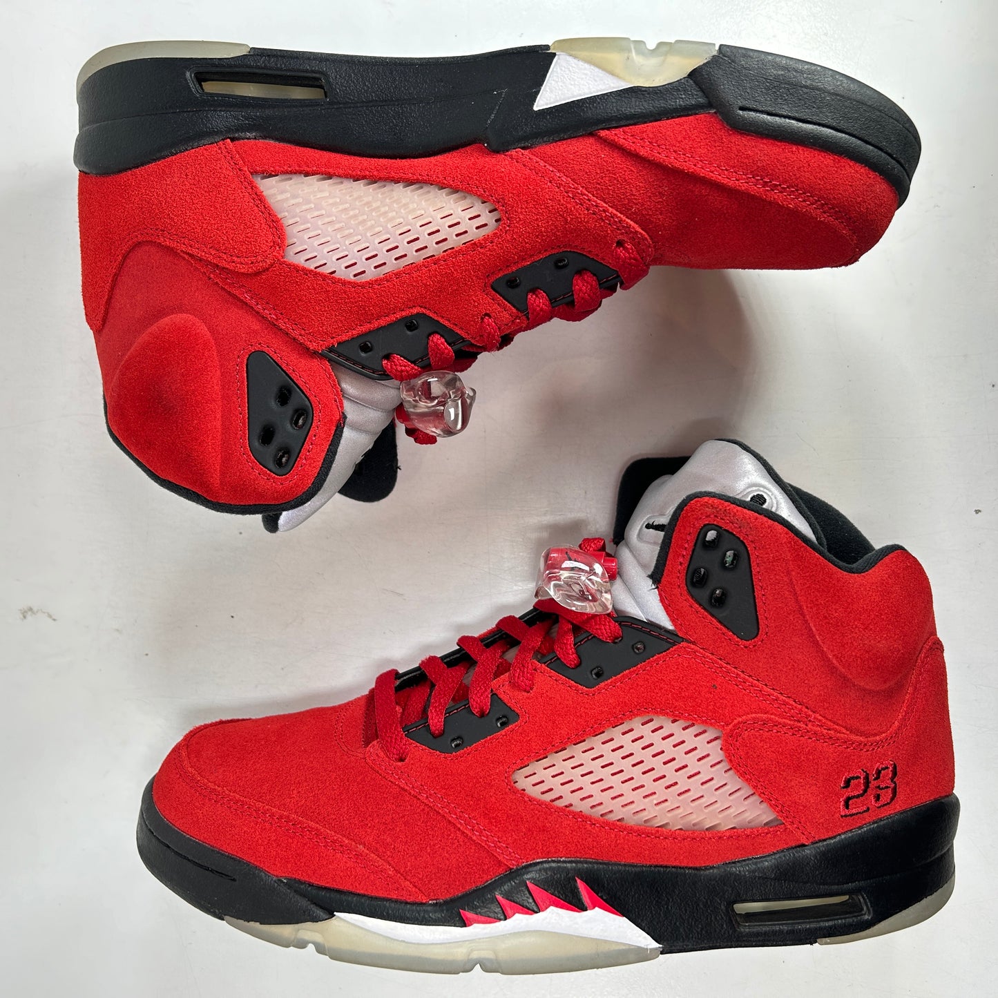 DD0587 600 Jordan 5 Raging Bull Red (2021) [USED] - 10 M (Used) (No Box)