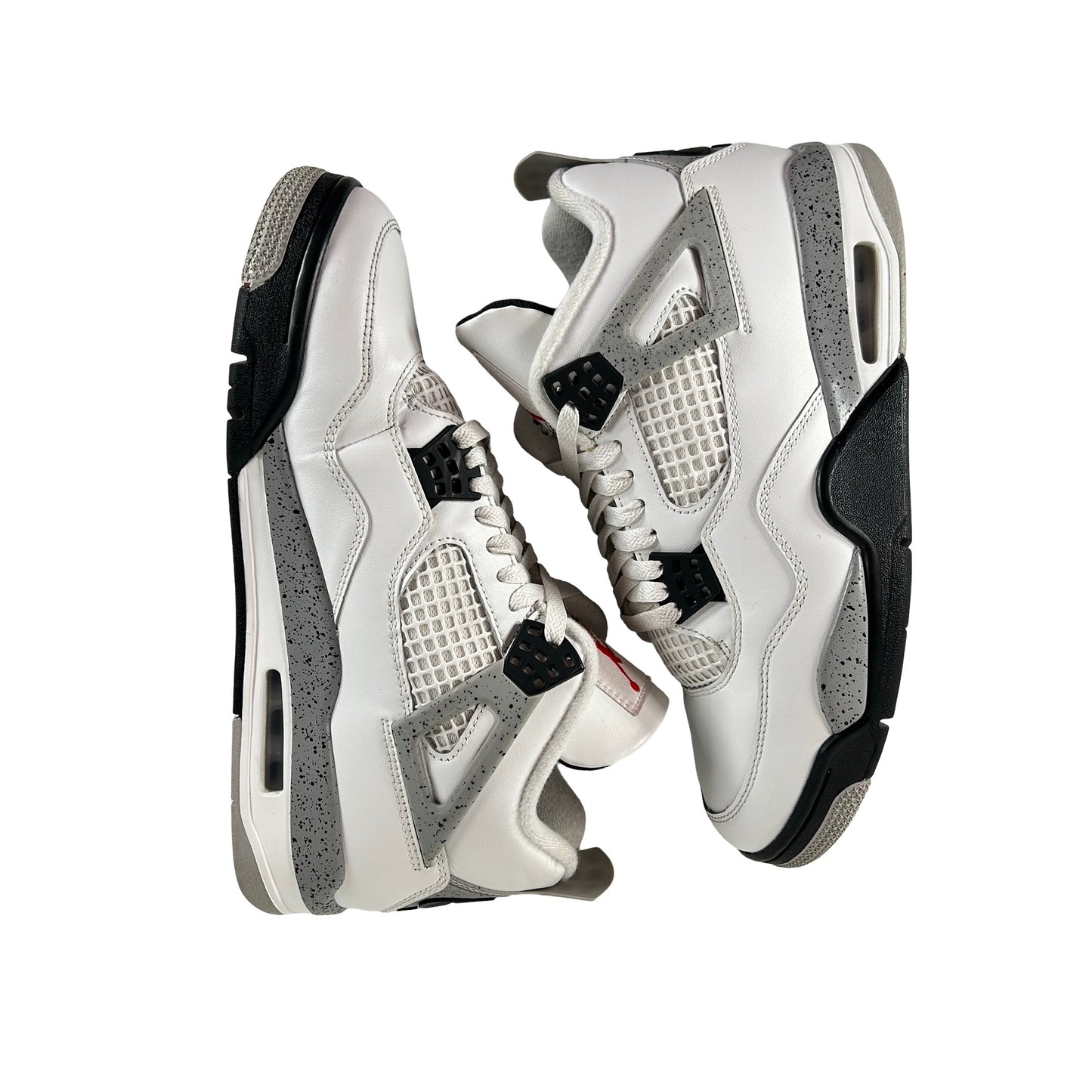 FV5029 100 Jordan 4 Retro White Cement (2025) [USED] - 9 M (Used10)