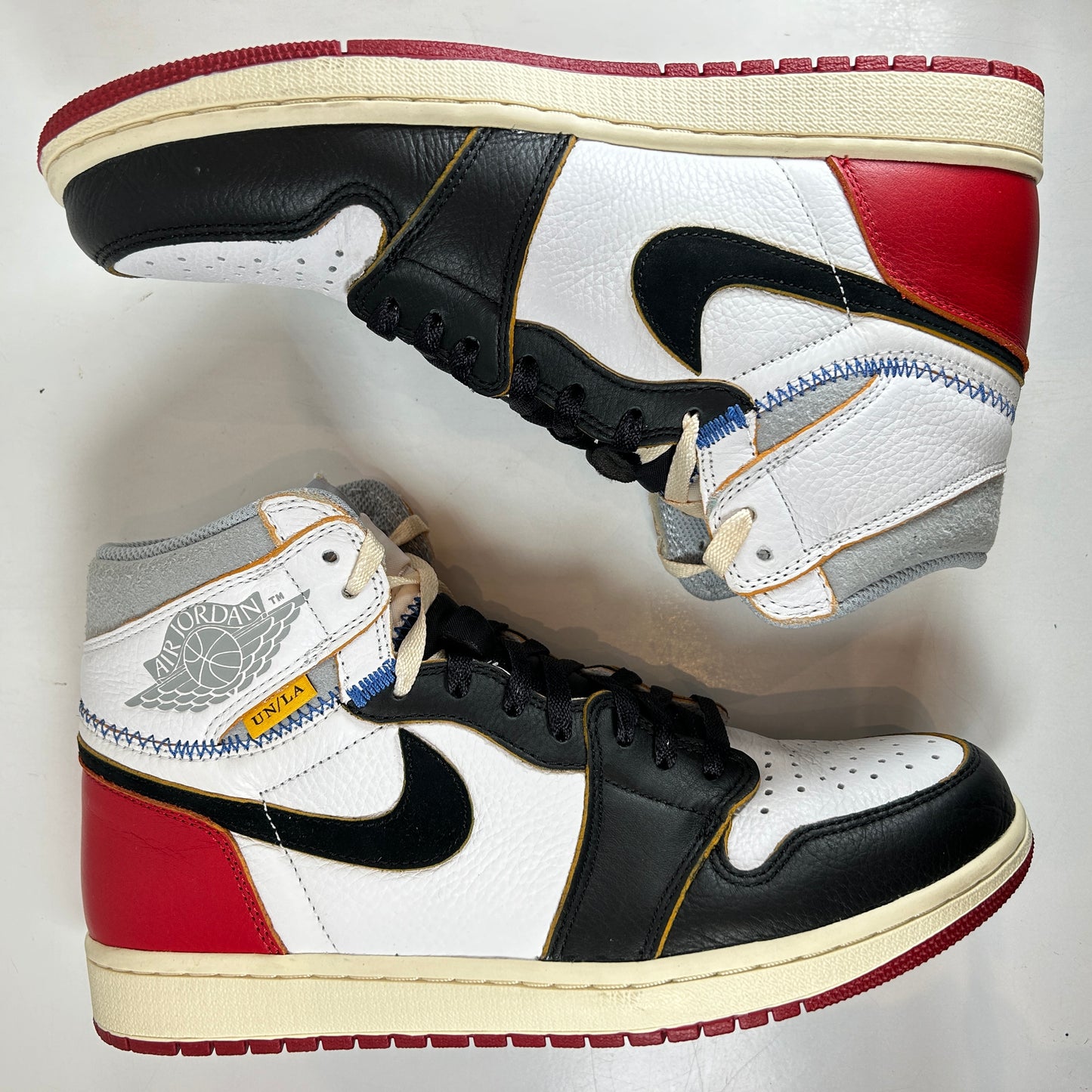 BV1300 106 Jordan 1 Union Black Toe [USED] - 10 M (Used)