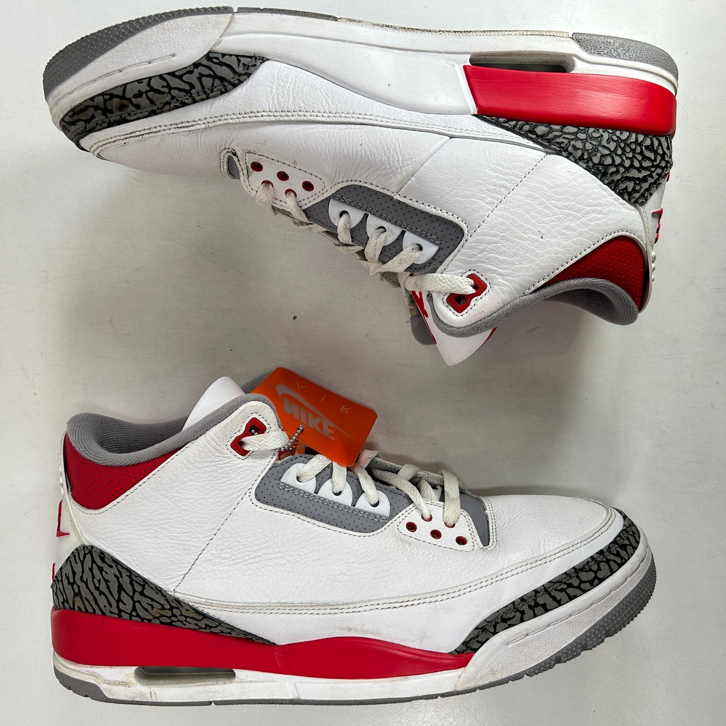 DN3707 160 Jordan 3 Retro Fire Red (2022) [USED] - 13 M (Used2)