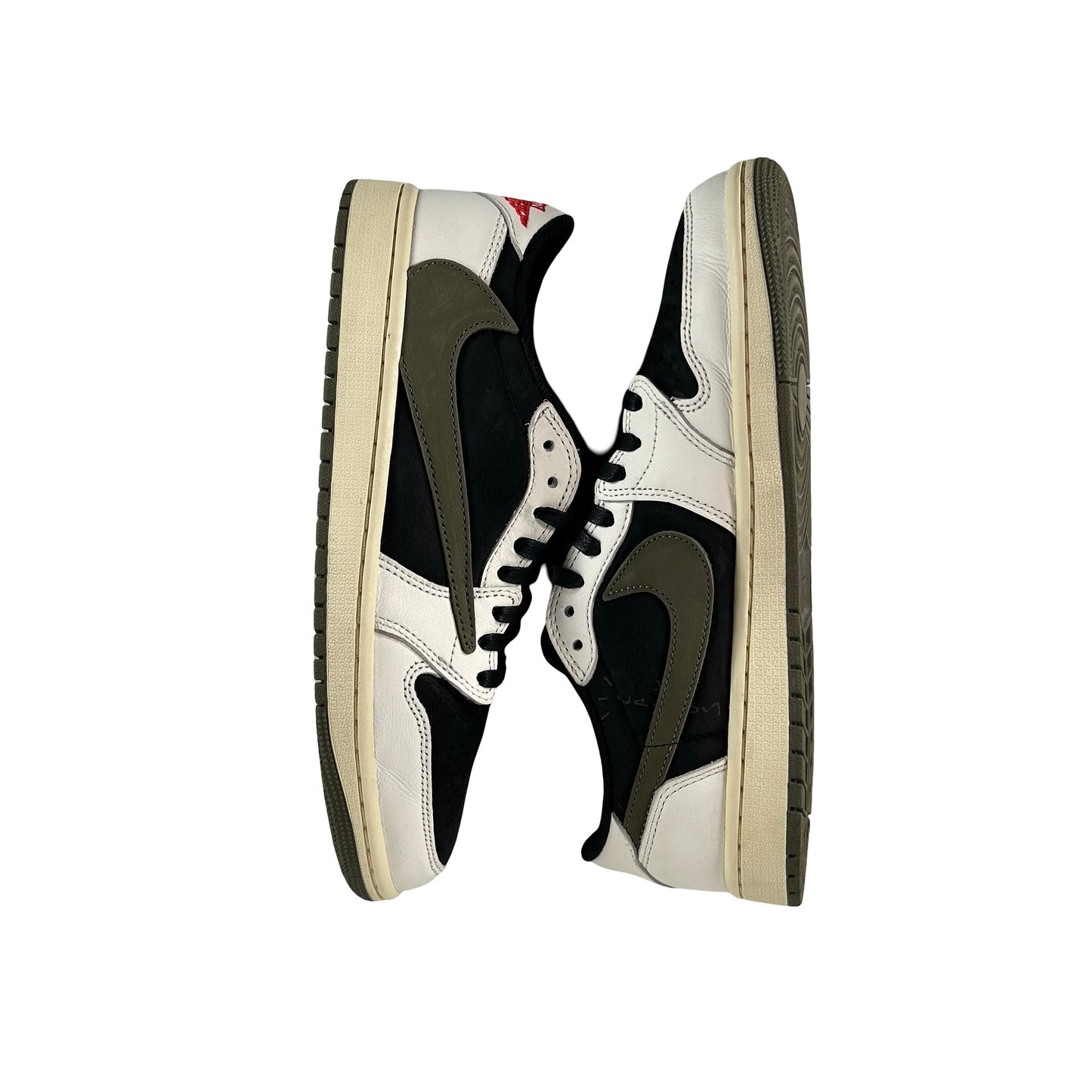 DZ4137 106 Jordan 1 Retro Low OG SP Travis Scott Olive (W) [USED] - 9.5 W (Used4)