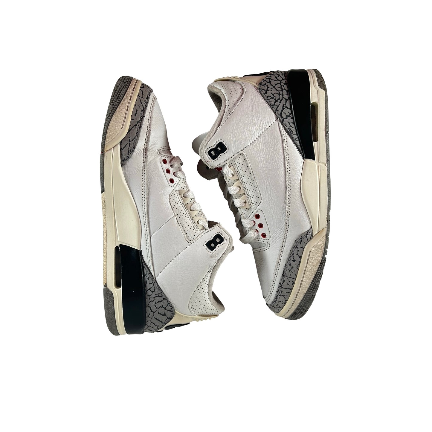 DN3707 100 Jordan 3 Retro White Cement Reimagined [USED] - 7 M (Used)