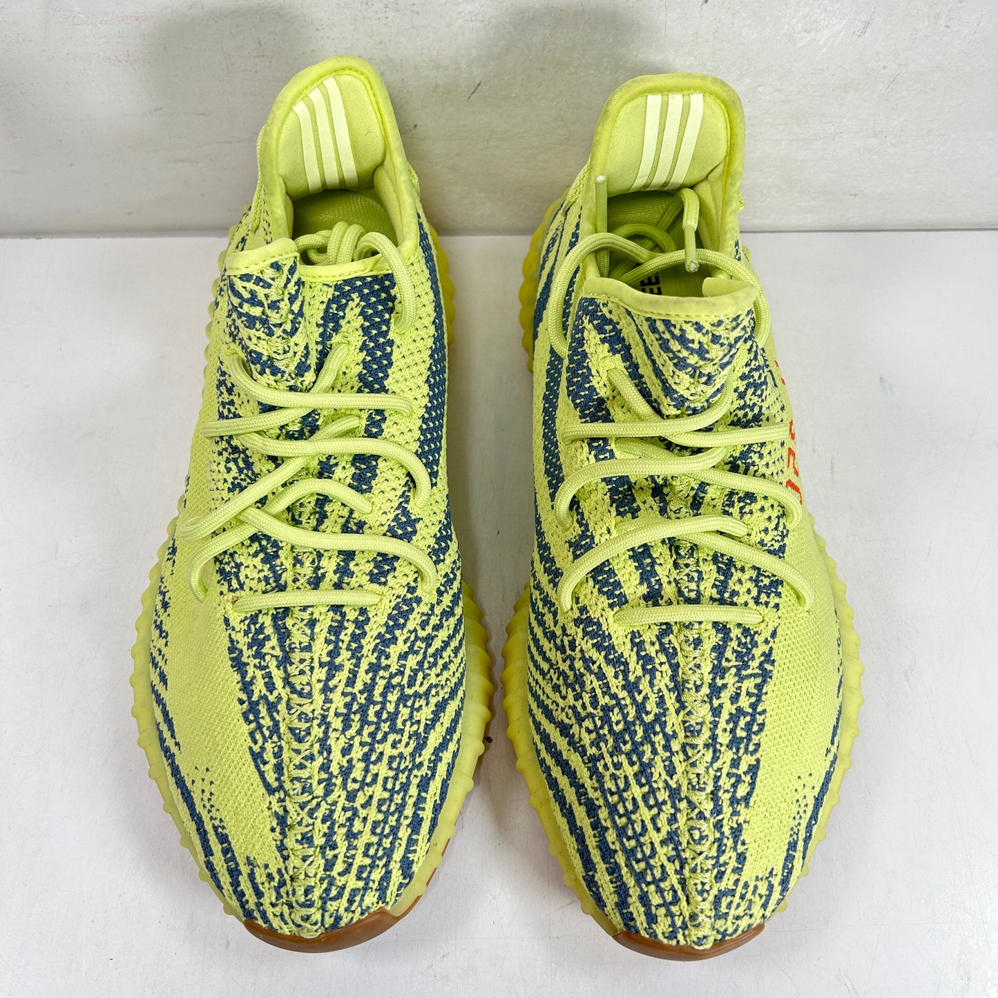 B37572 adidas Yeezy Boost 350 V2 Semi Frozen Yellow [USED] - 11 M (Used2)