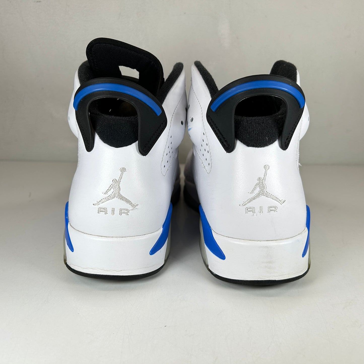 384664 107 Jordan 6 Retro Sport Blue (2014) [USED] - 12 M (Used)