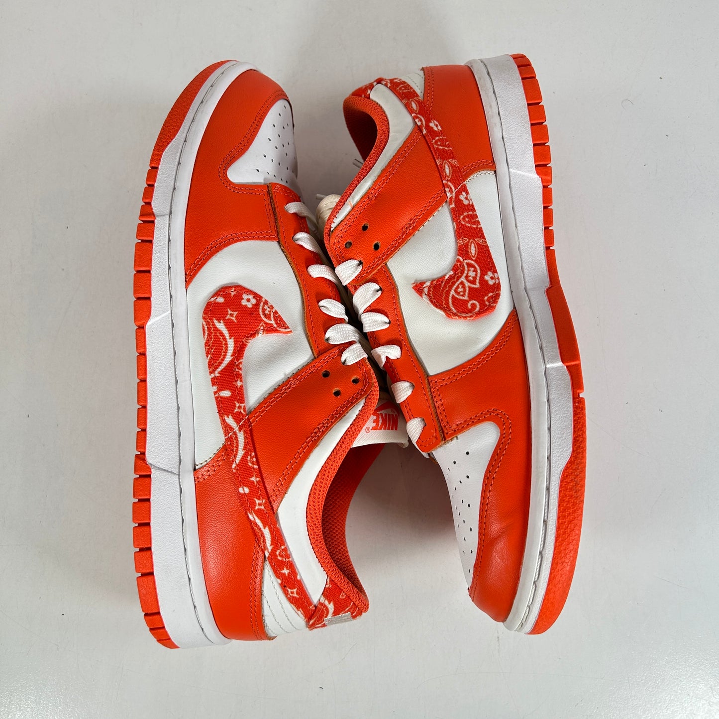 DH4401 103 Nike Dunk Low Essential Paisley Pack Orange (W) [USED] - 10 W (Used)