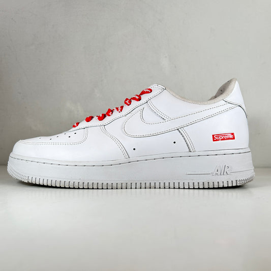 CU9225 100 AF1 Low Supreme White [USED] - 11 M (Used)