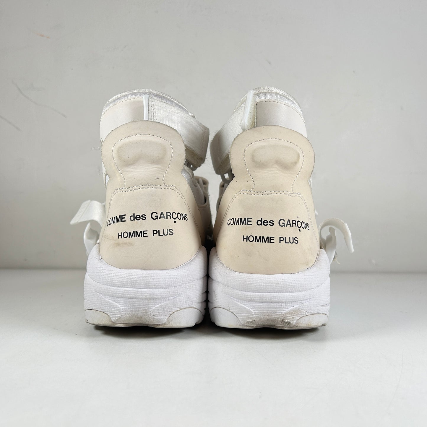 DH0199 100 Nike Air Carnivore Comme des Garcons Homme Plus White [USED] - 8 M (Used) (No Box)