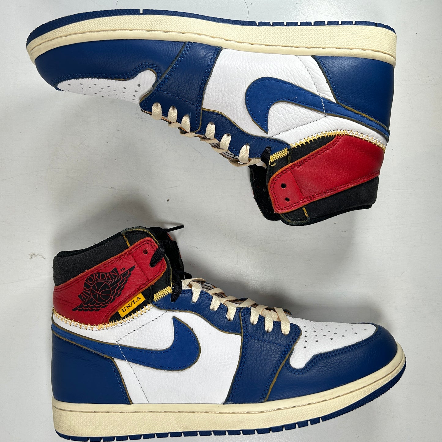 BV1300 146 Jordan 1 Union Storm Blue Toe [USED] - 10.5 M (Used2)