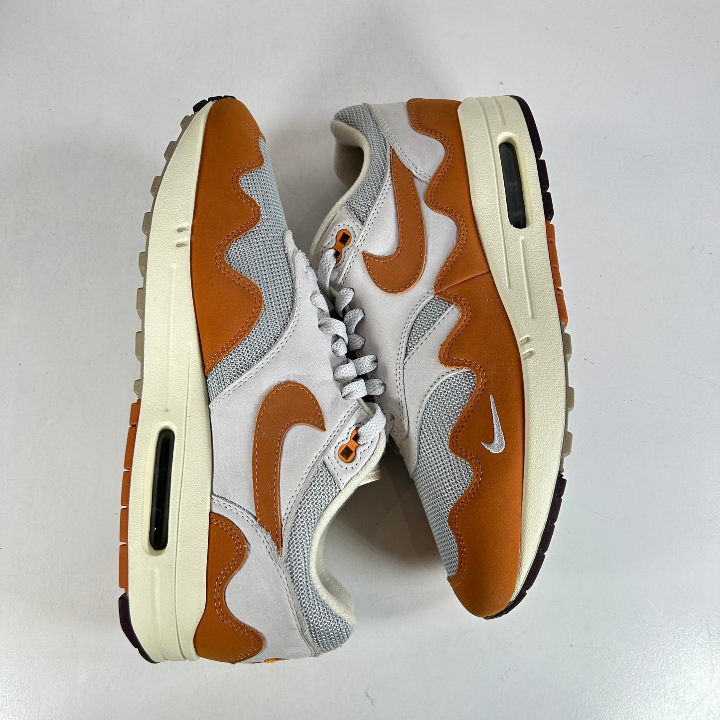 DH1348 001 Nike Air Max 1 Patta Waves Monarch [USED] - 9.5 M (Used)