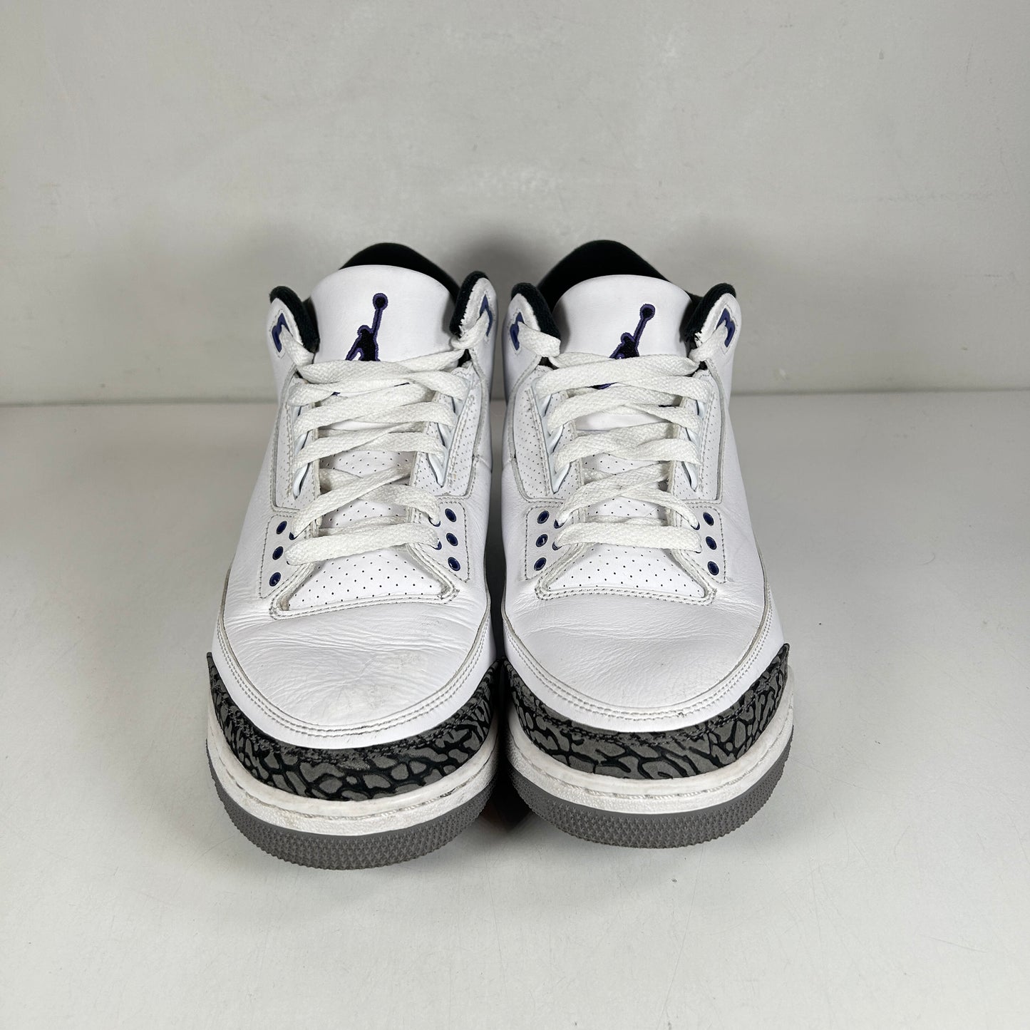 CT8532 105 Jordan 3 Retro Dark Iris [USED] - 11 M (Used)