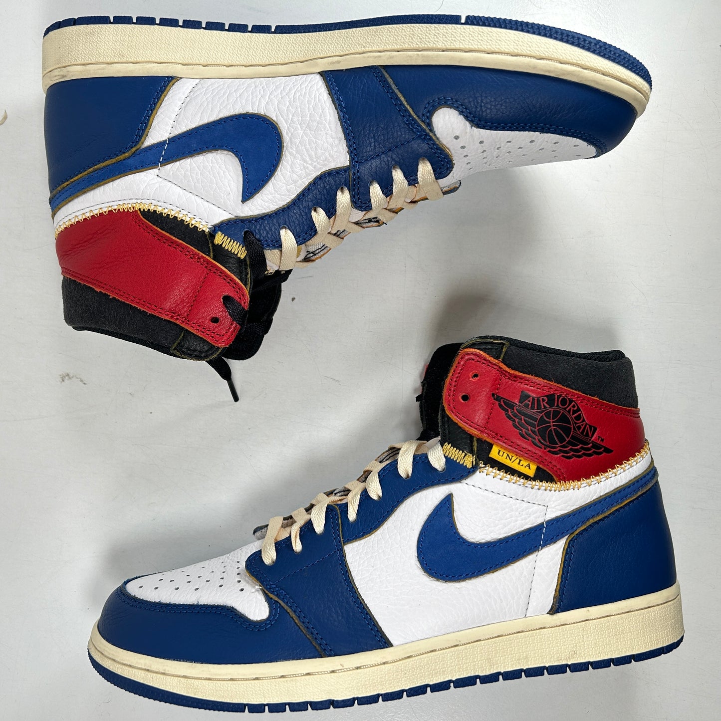 BV1300 146 Jordan 1 Union Storm Blue Toe [USED] - 10.5 M (Used2)