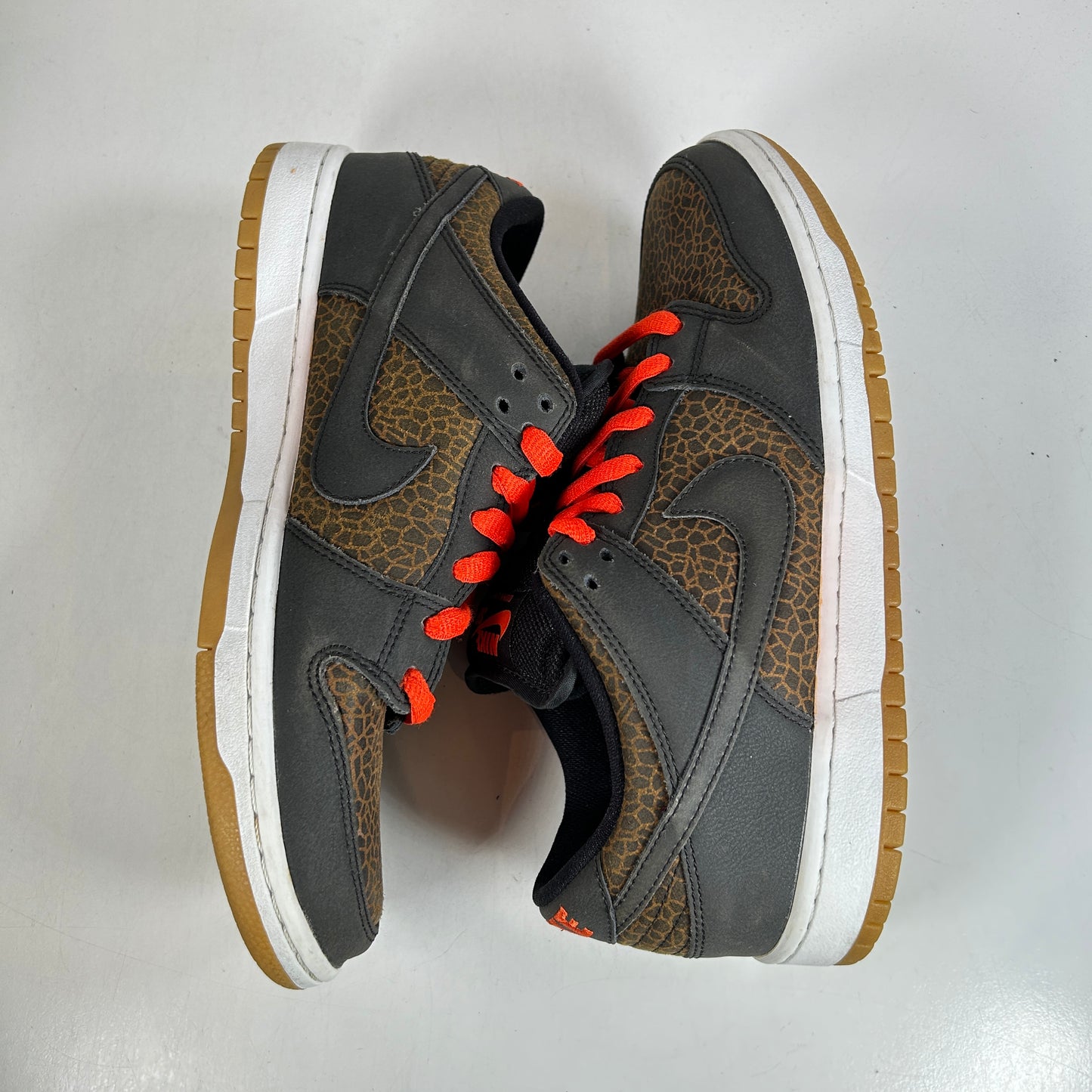 313170 018 Nike SB Dunk Low Giraffe Print [Used] - 9 M (Used) (Replace Box)