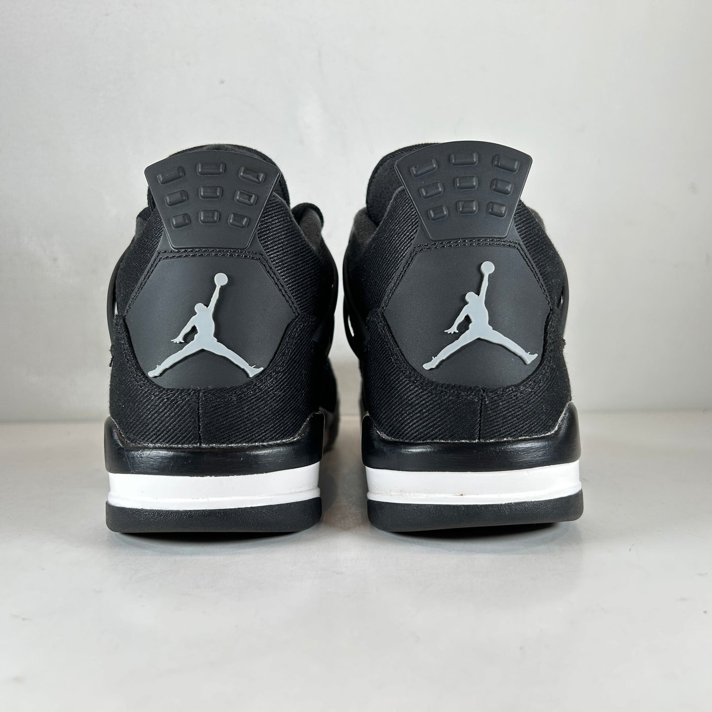 DH7138 006 Jordan 4 Retro SE Black Canvas [USED] - 9 M (Used) (No Box)