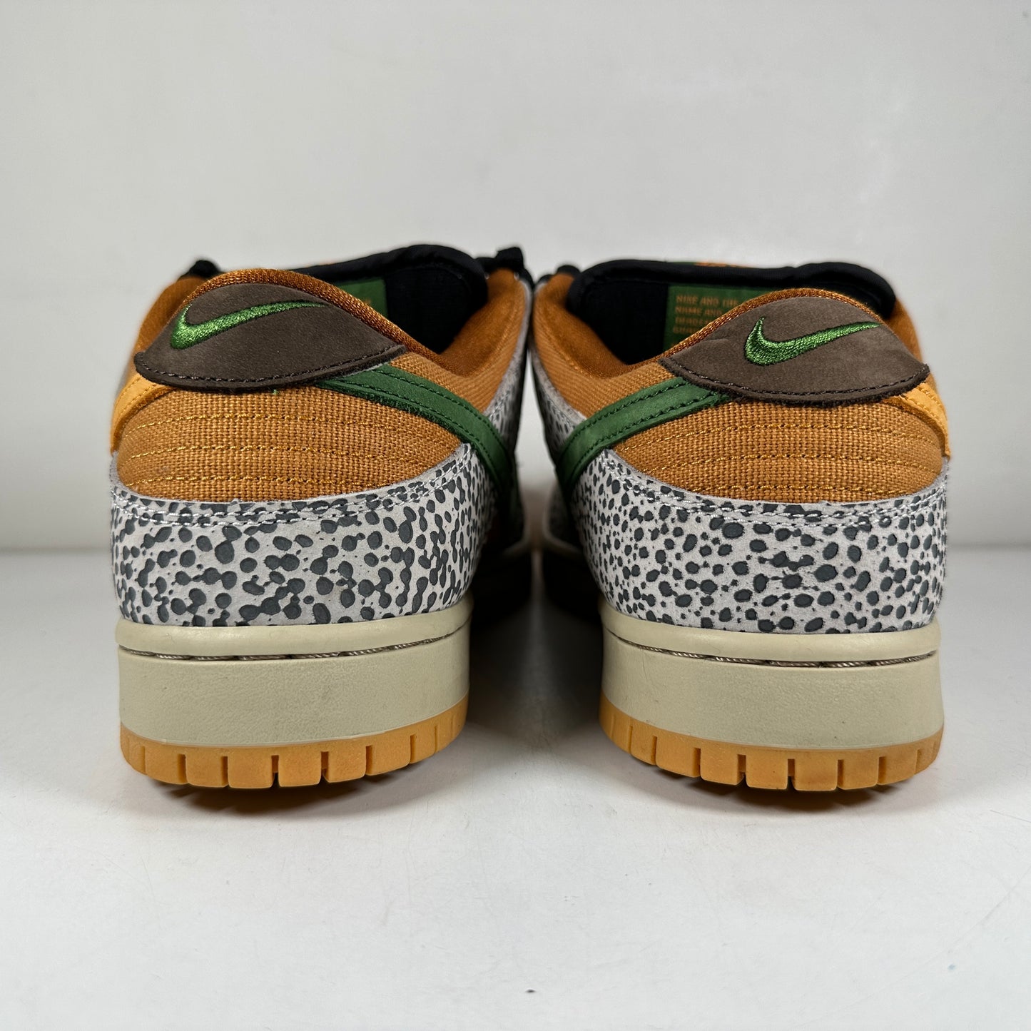 CD2563 002 Nike SB Dunk Low Safari [USED] - 9 M (Used)