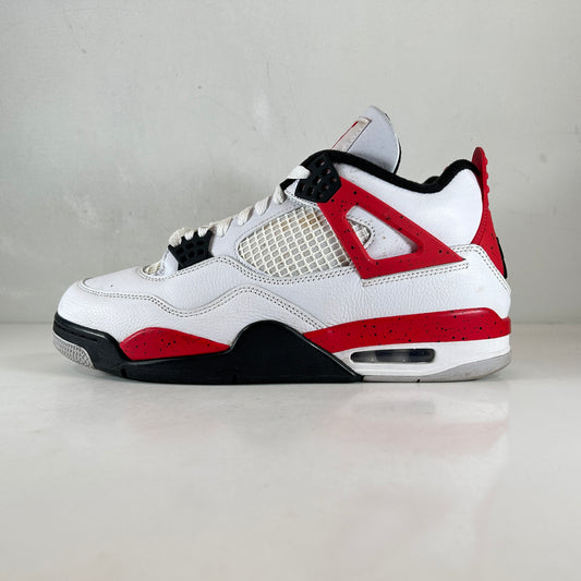 DH6927 161 Jordan 4 Retro Red Cement [USED] - 10 M (Used) (No Box)