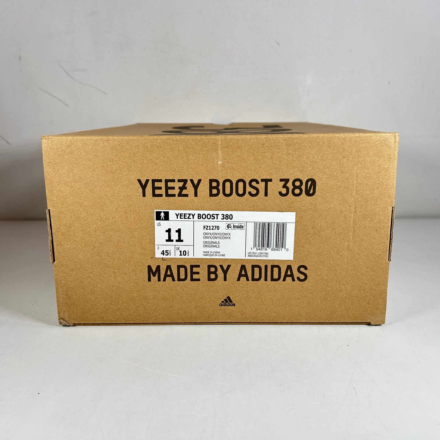 FZ1270 Adidas Yeezy Boost 380 Onyx [USED] - 11 M (Used)