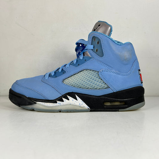 DV1310 401 Jordan 5 Retro UNC University Blue [USED] - 9 M (Used2)