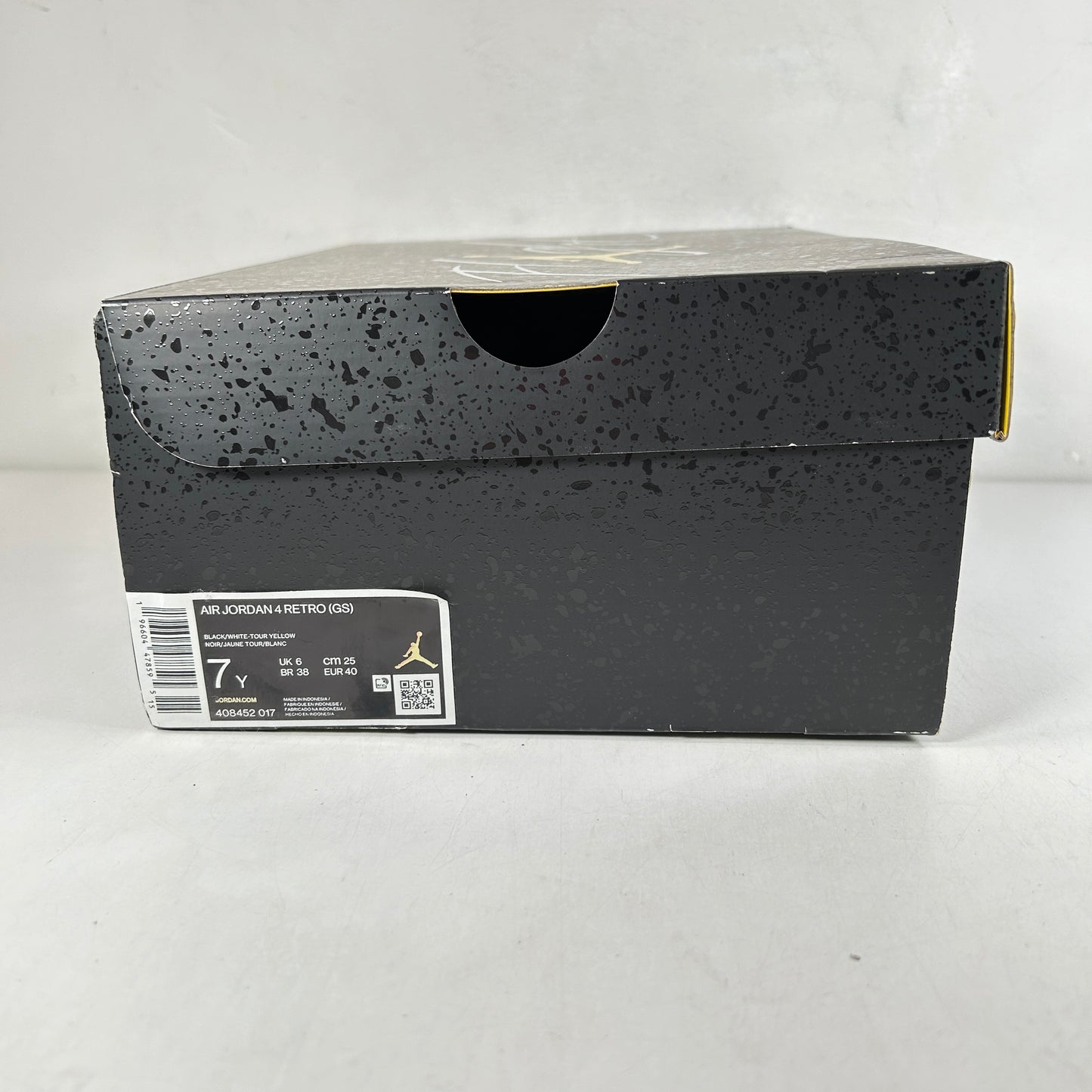 408452 017 Jordan 4 Retro Thunder (2023) (GS) [USED] - 7 Y (Used2)