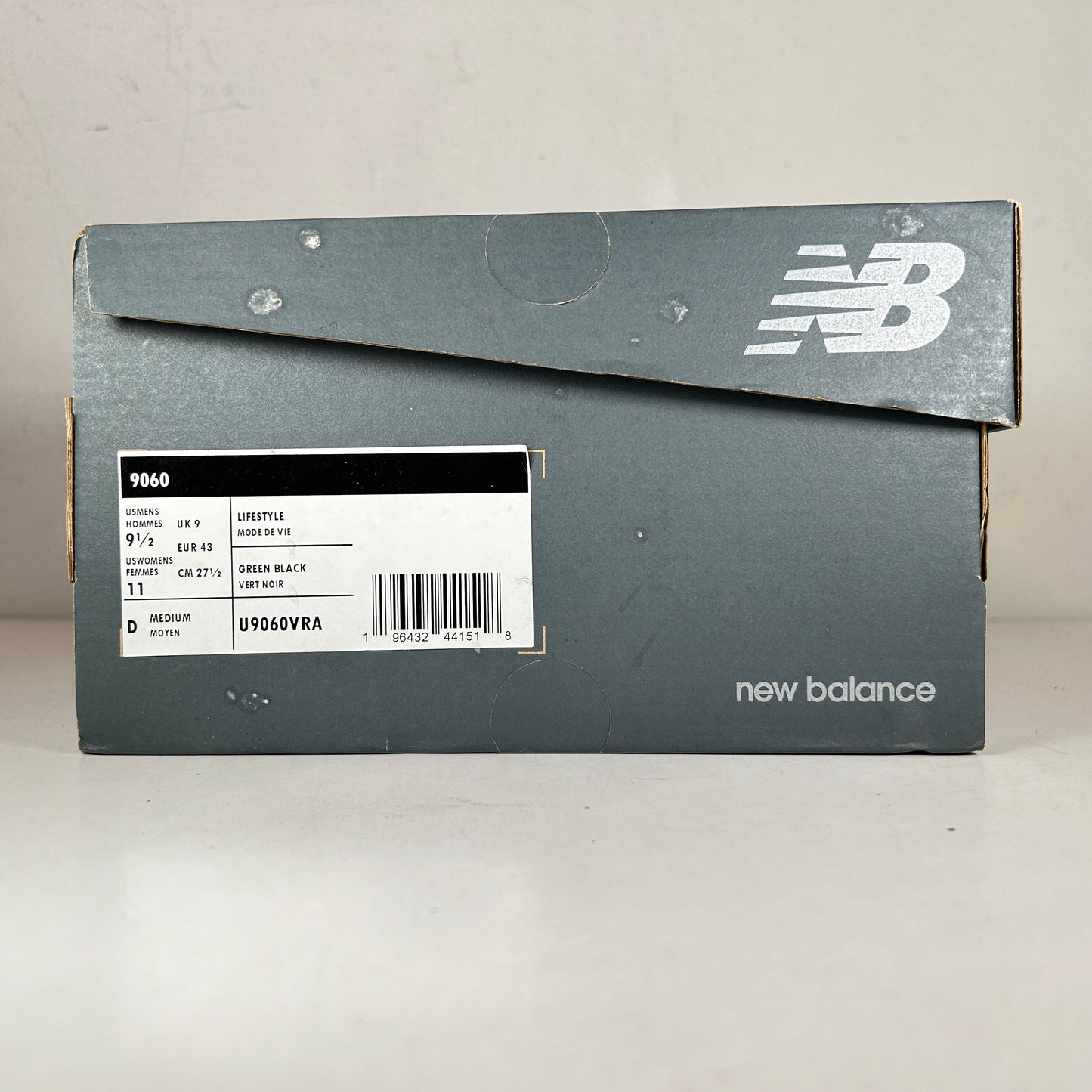 U9060VRA  New Balance 9060 Team Forest Green [USED] - 9.5 M (Used)