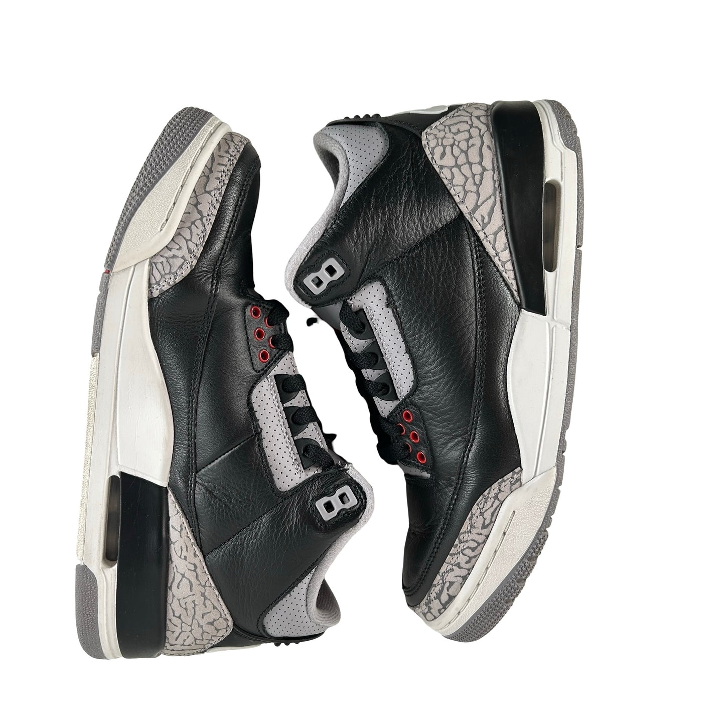 DN3707 010 Jordan 3 Retro Black Cement Reimagined (2024) [USED] - 7 M (Used2)