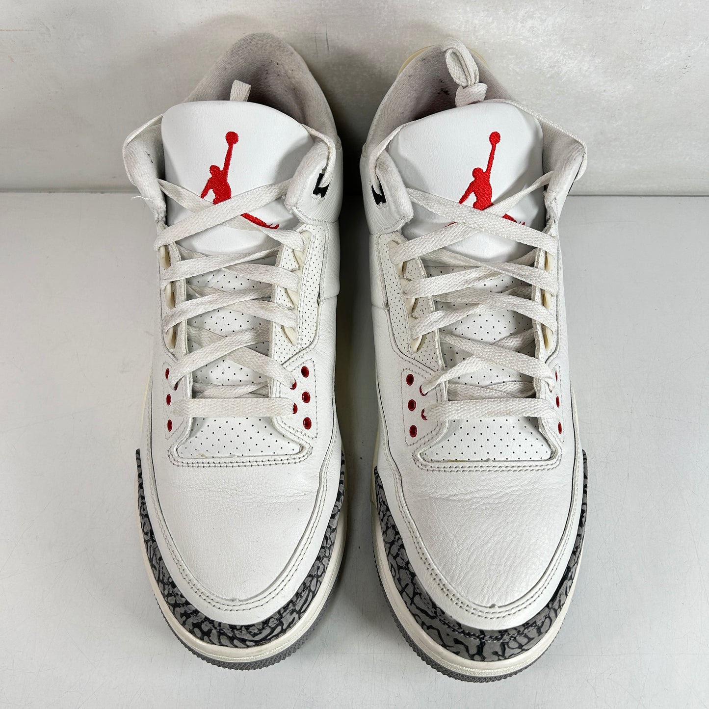 DN3707 100 Jordan 3 Retro White Cement Reimagined [USED] - 13 M (Used3)