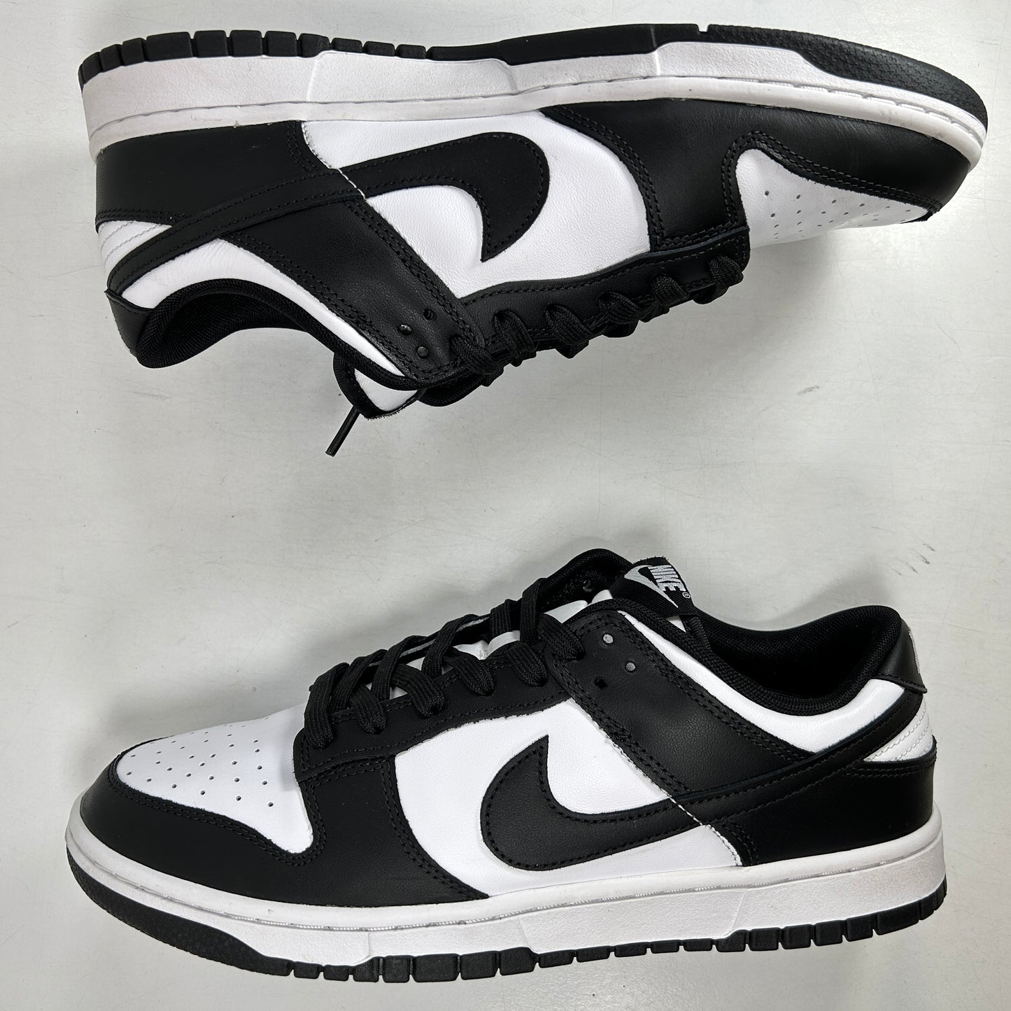 DD1391 100 Dunk Low White Black [USED] - 10.5 M (Used)