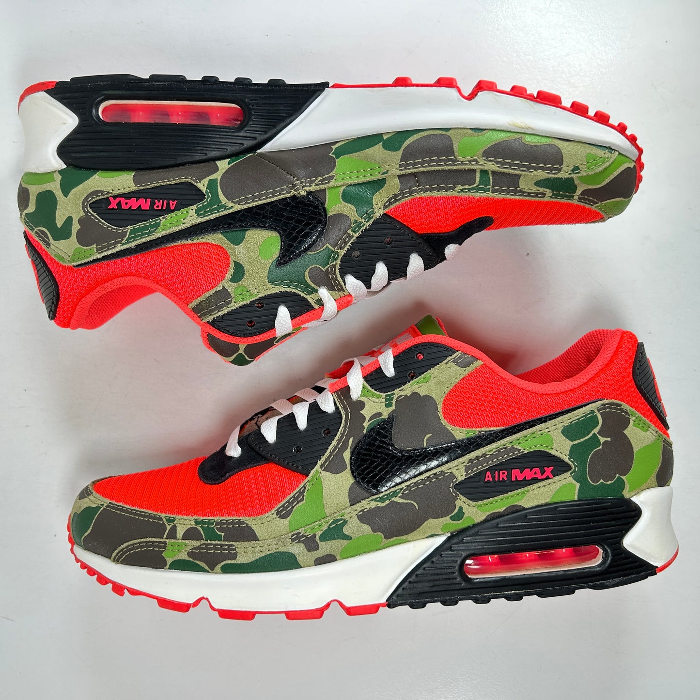 CW6024 600 Nike Air Max 90 Reverse Duck Camo (2020/2024) [USED] - 13 M (Used)