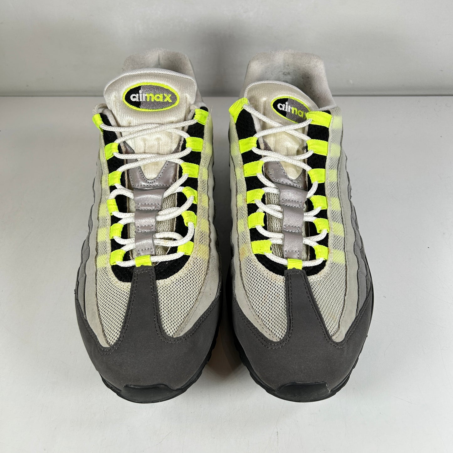 554970 071 Nike Air Max 95 OG Neon (2015) [USED] - 13 M (Used) (Replace Box)