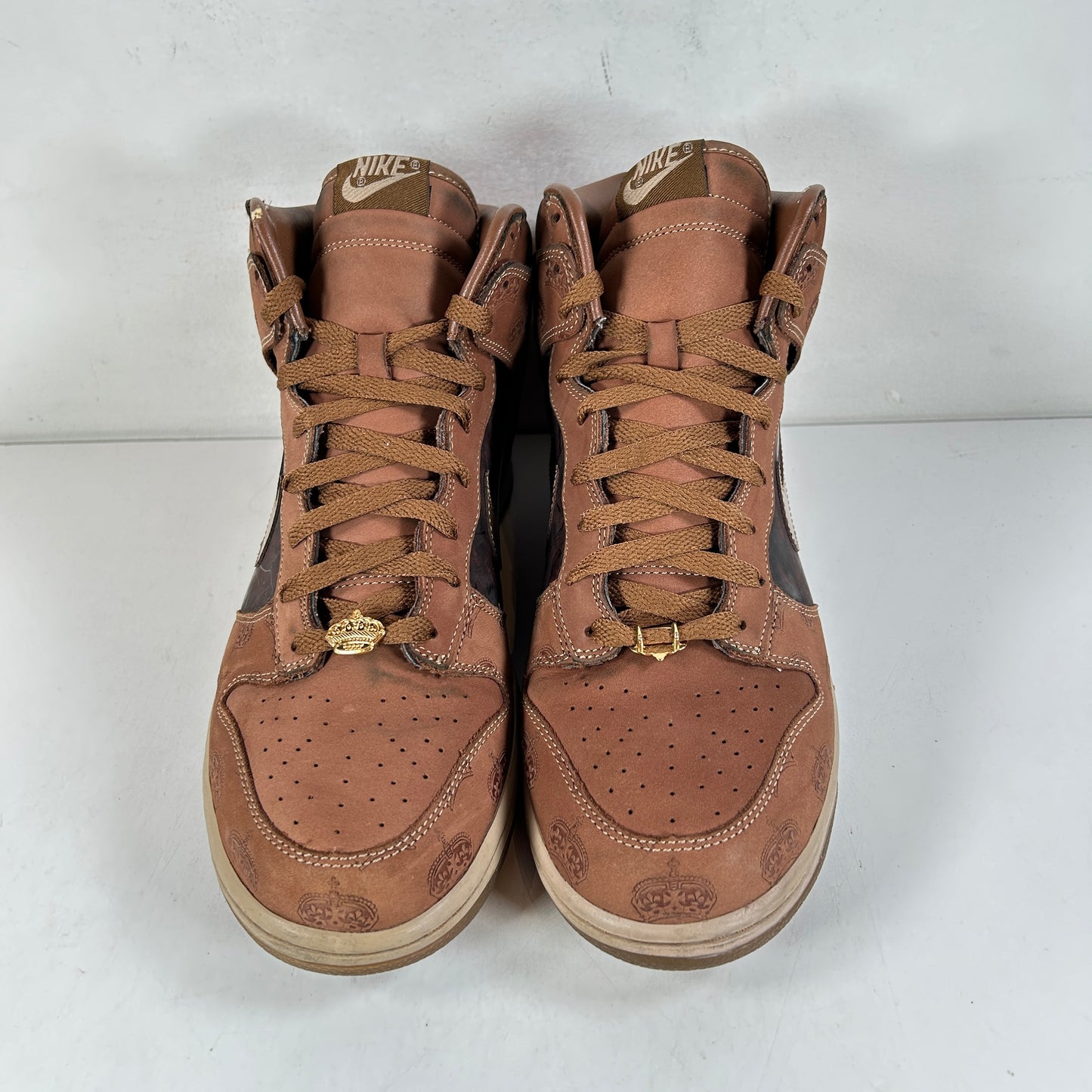 314263 221 Nike Dunk High Mighty Crown Bison [USED] - 11 M (Used) (No Box)