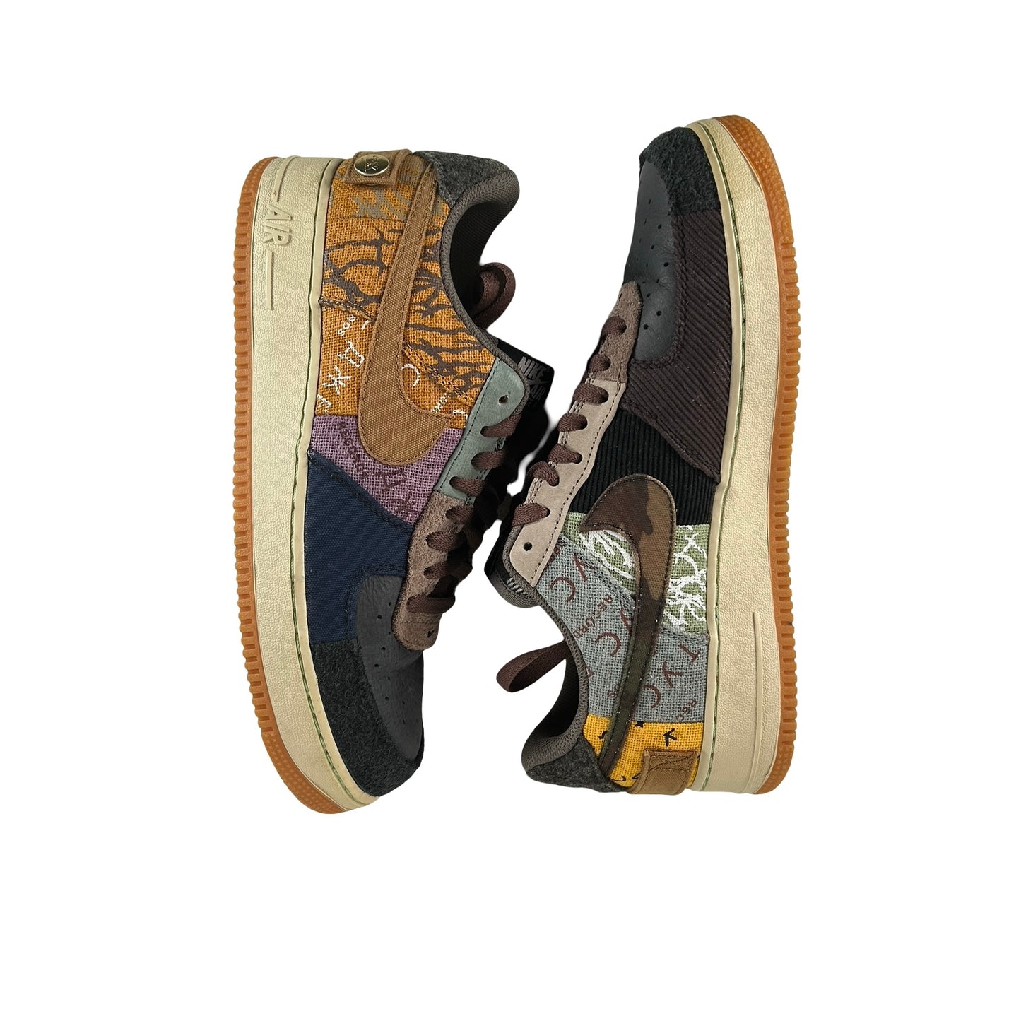 CN2405 900 AF1 Gato bajo Travis Scott Cactus