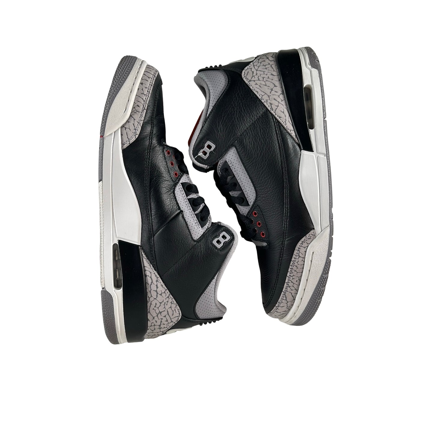 DN3707 010 Jordan 3 Retro OG Black Cement (2024) [USED] - 10.5 M (Used24)