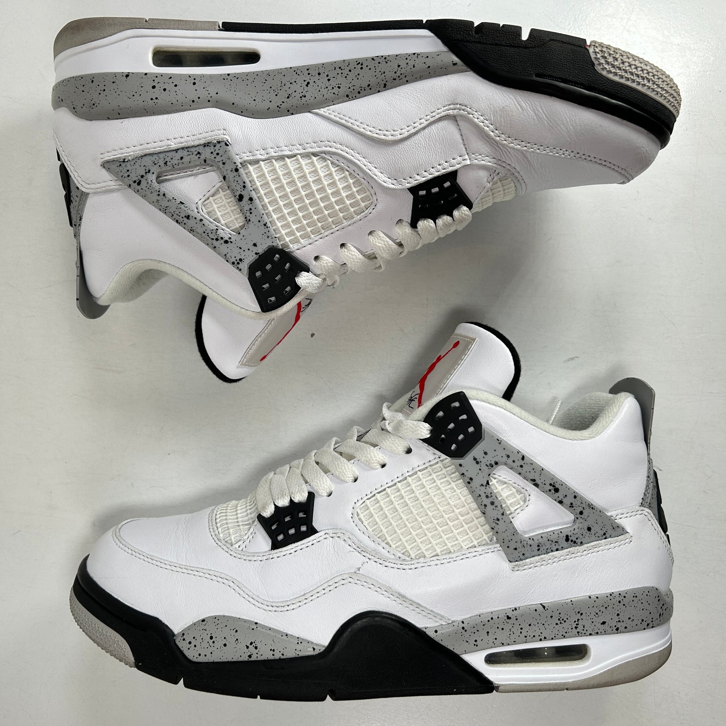 840606 192 Jordan 4 Retro White Cement (2016) [USED] - 10 M (Used2)