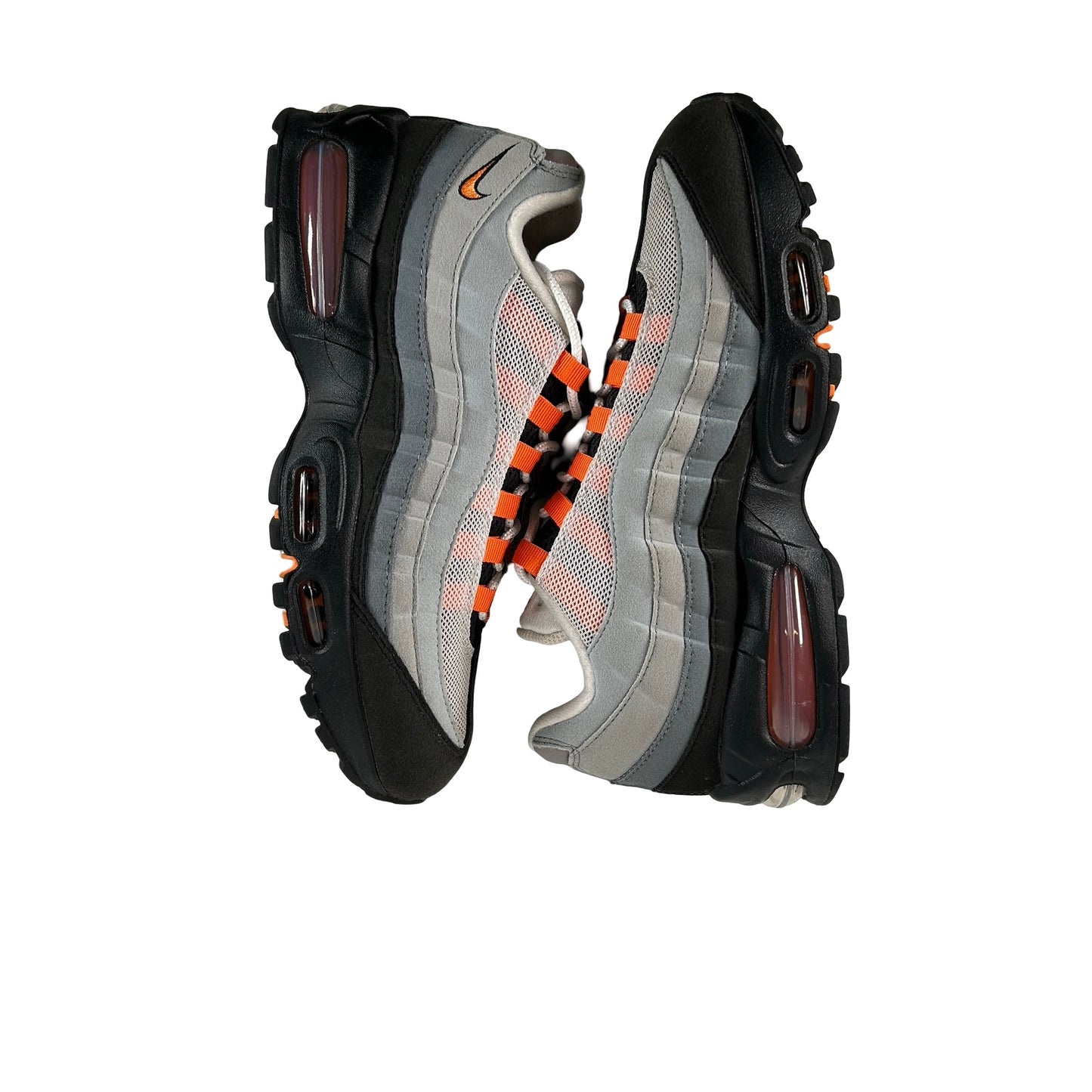 HM4740 101 Nike Air Max 95 OG Big Bubble Bright Mandarin 2.0 (2025) [USED] - 8.5 M (Used) (Replace Box)