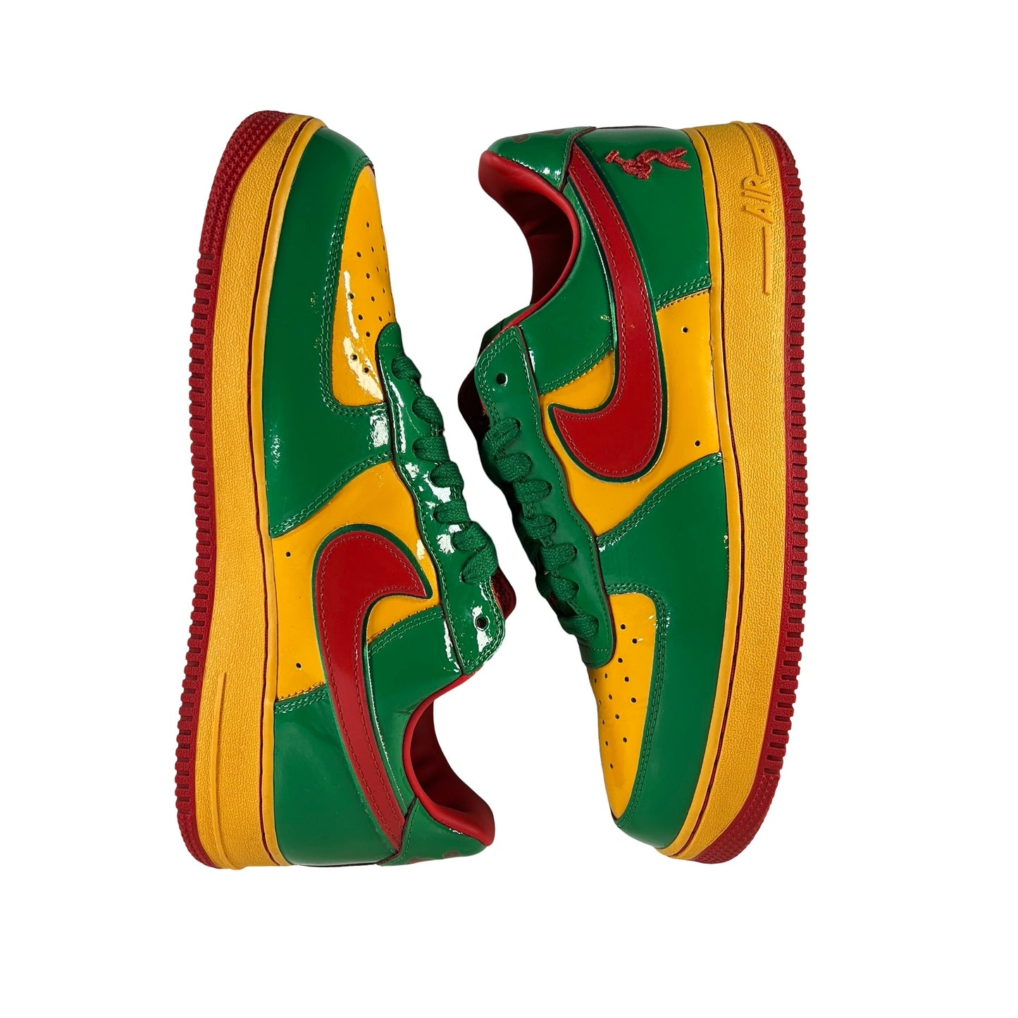 IH4383 300 Nike Air Force 1 Low Lil Yachty Concrete Boys Lucky Green [USED] - 11.5 M (Used)