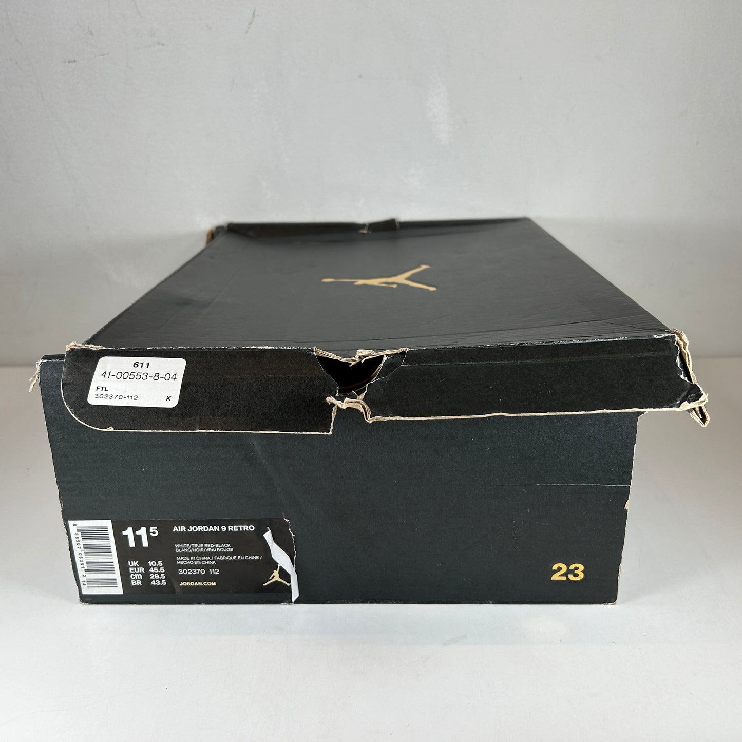 302370 112 Jordan 9 Retro OG (2016) [USED] - 11.5 M (Used)