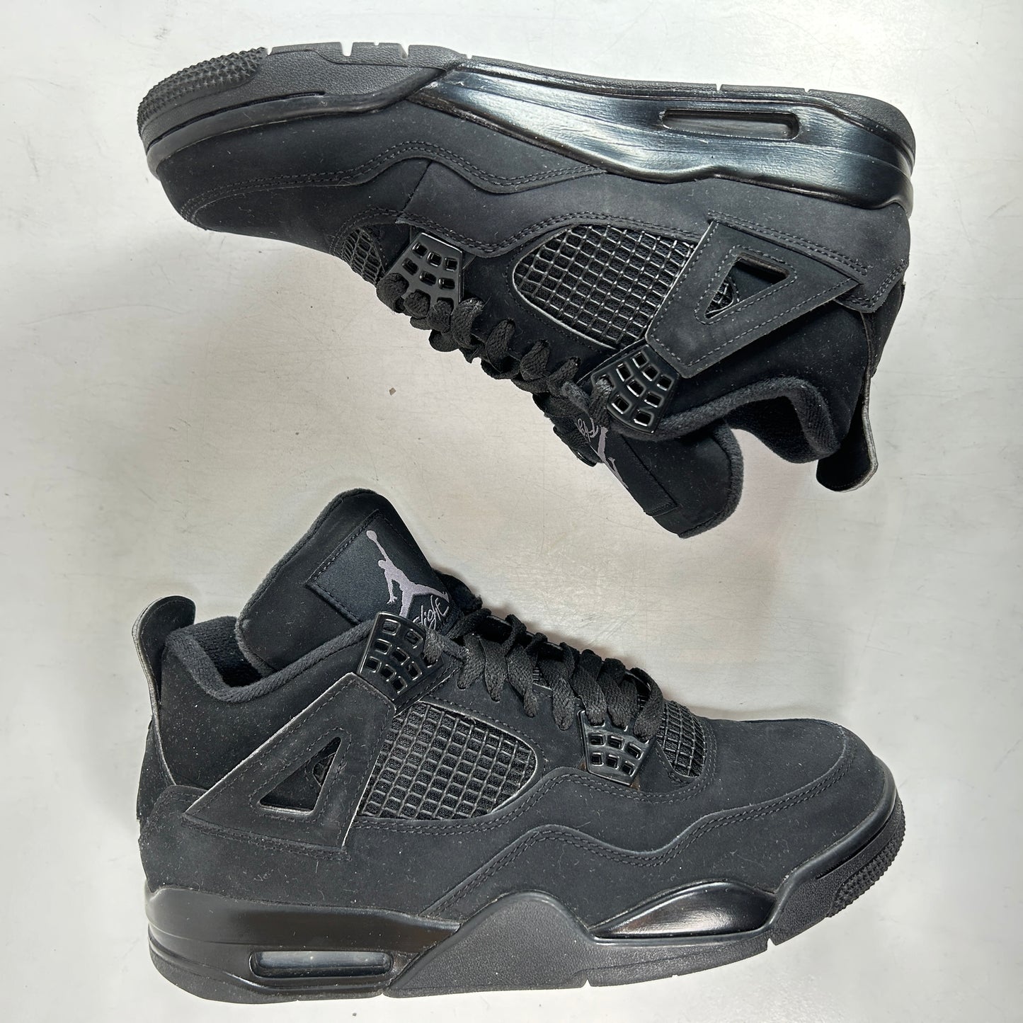 CU1110 010 Jordan 4 Black Cat 2020 [USED] - 8 M (Used)