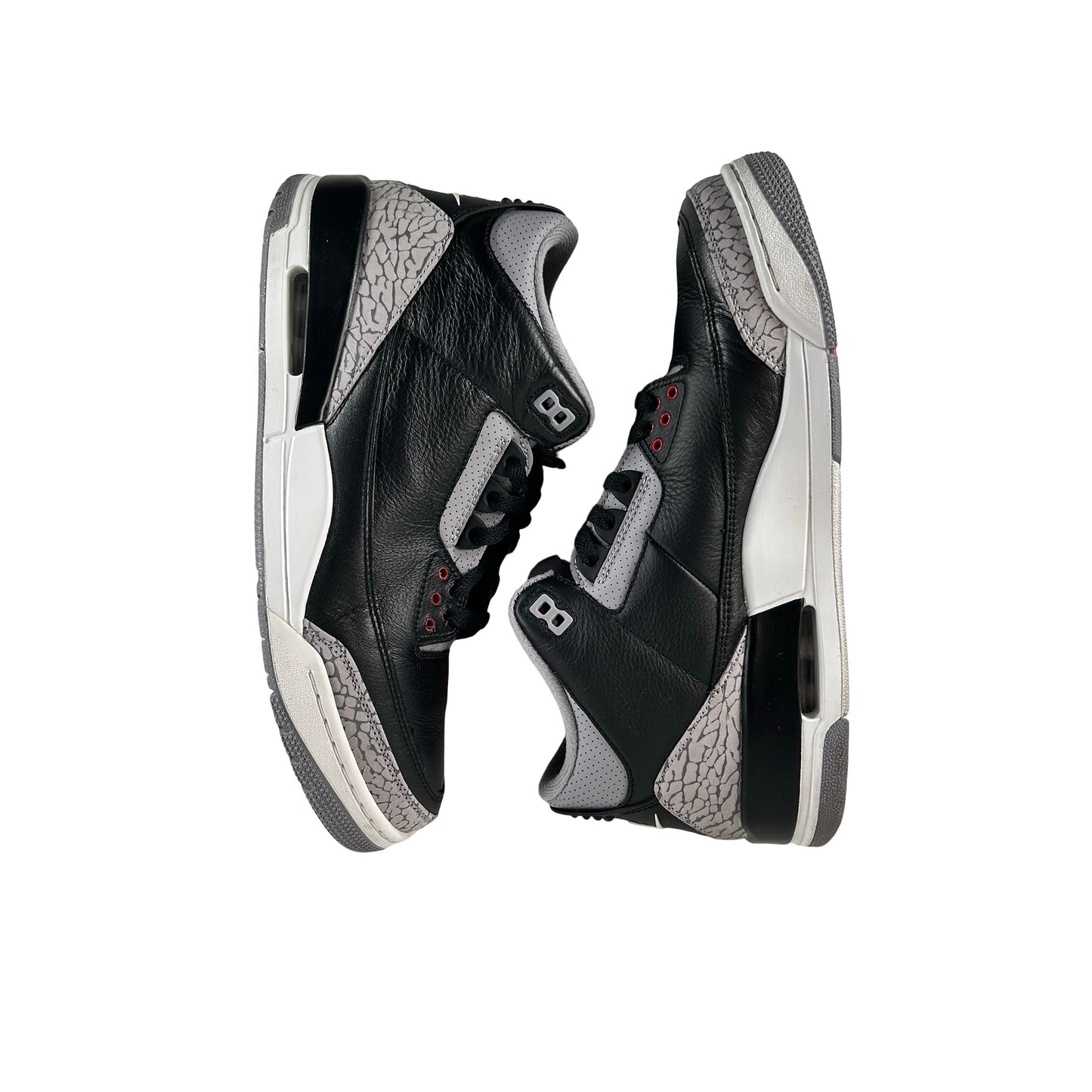 DN3707 010 Jordan 3 Retro OG Black Cement (2024) [USED] - 10.5 M (Used24)