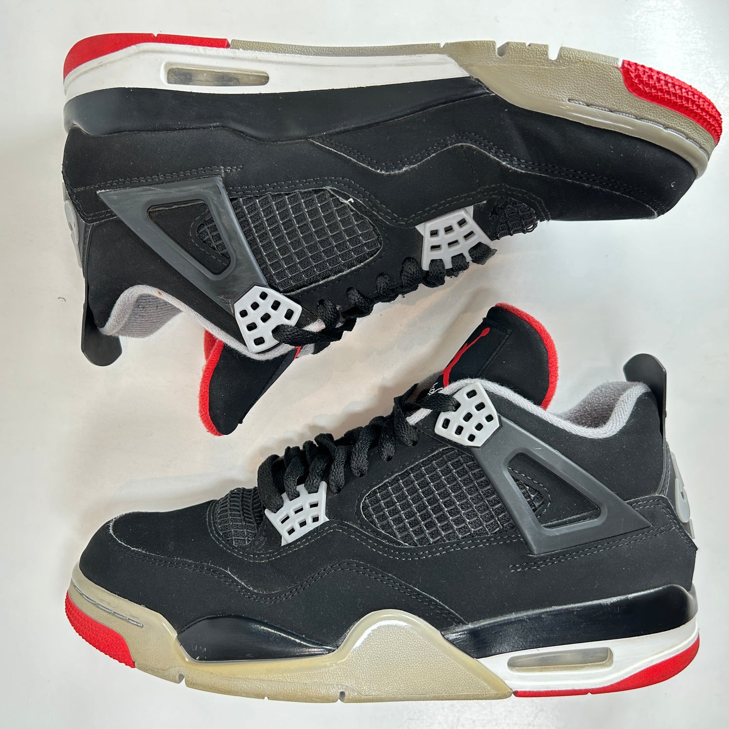 308497 060 Jordan 4 Retro Bred (2019) [USED] - 7.5 M (Used) (No Box)